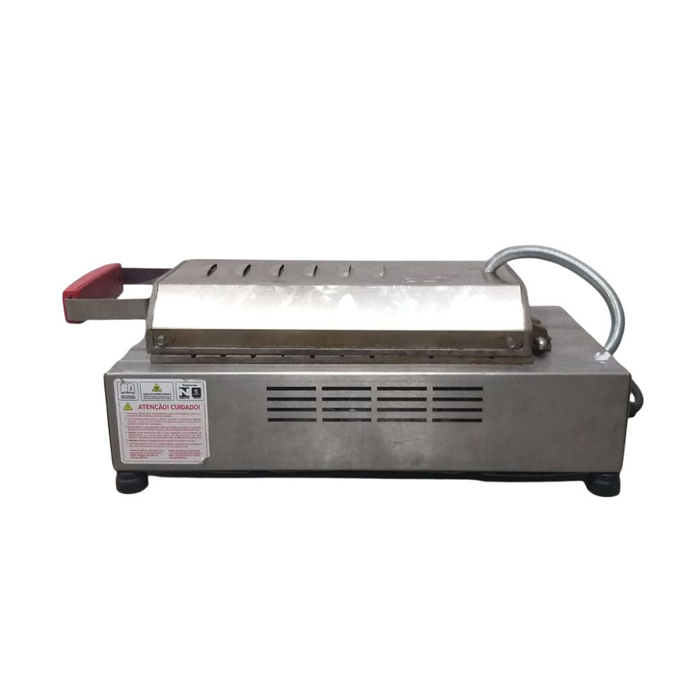 SEMINOVO - Prensa Elétrica de Crepes Suíço 06 Cavidades PRK-06 Style 127V - Progás