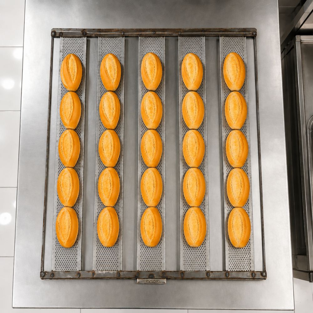 SEMINOVO - Esteira Pão Francês 5 Telas 7 cm 58 x 70 50g - Imeca 509