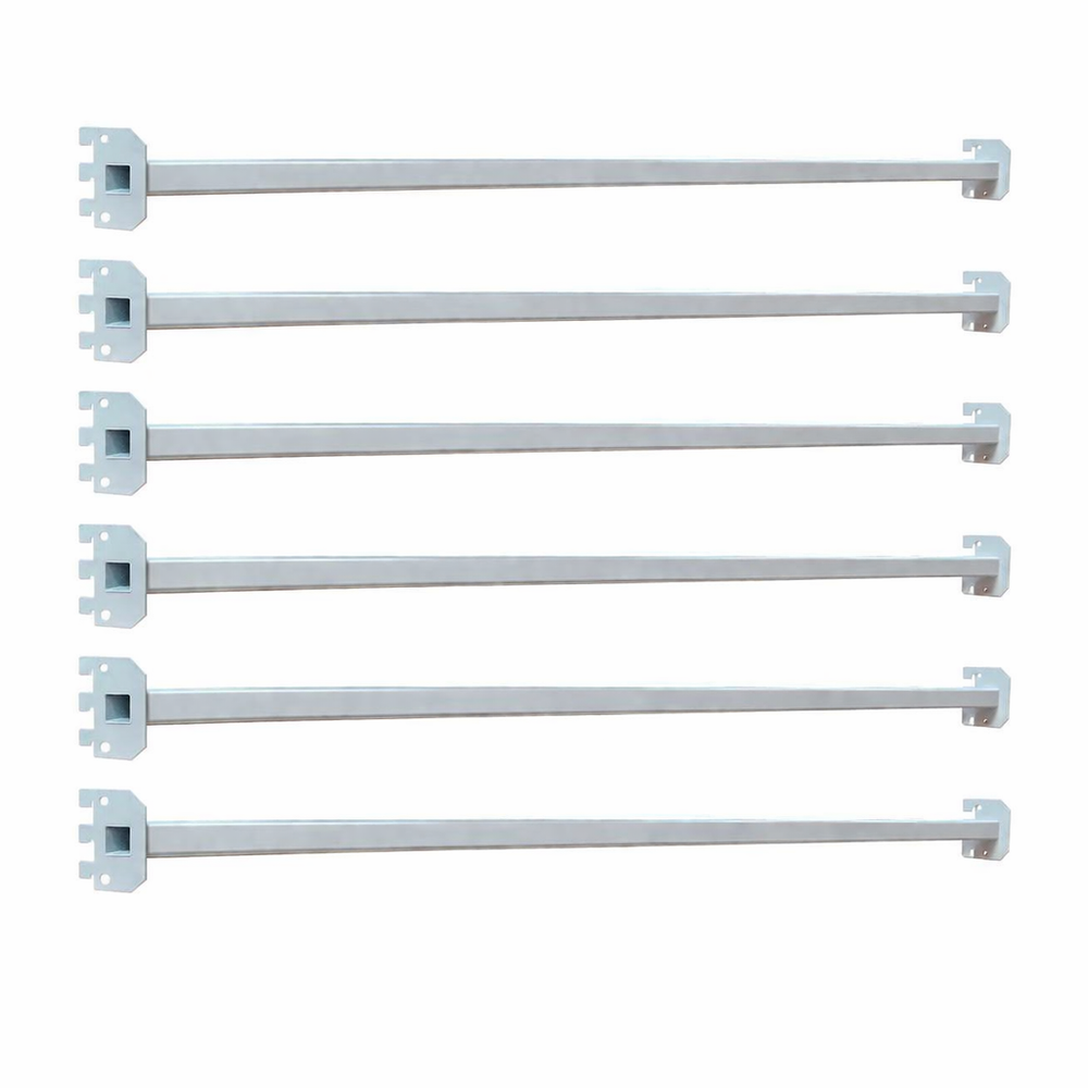 Kit 6 Réguas Para Gondola 91cm - SA Gôndolas