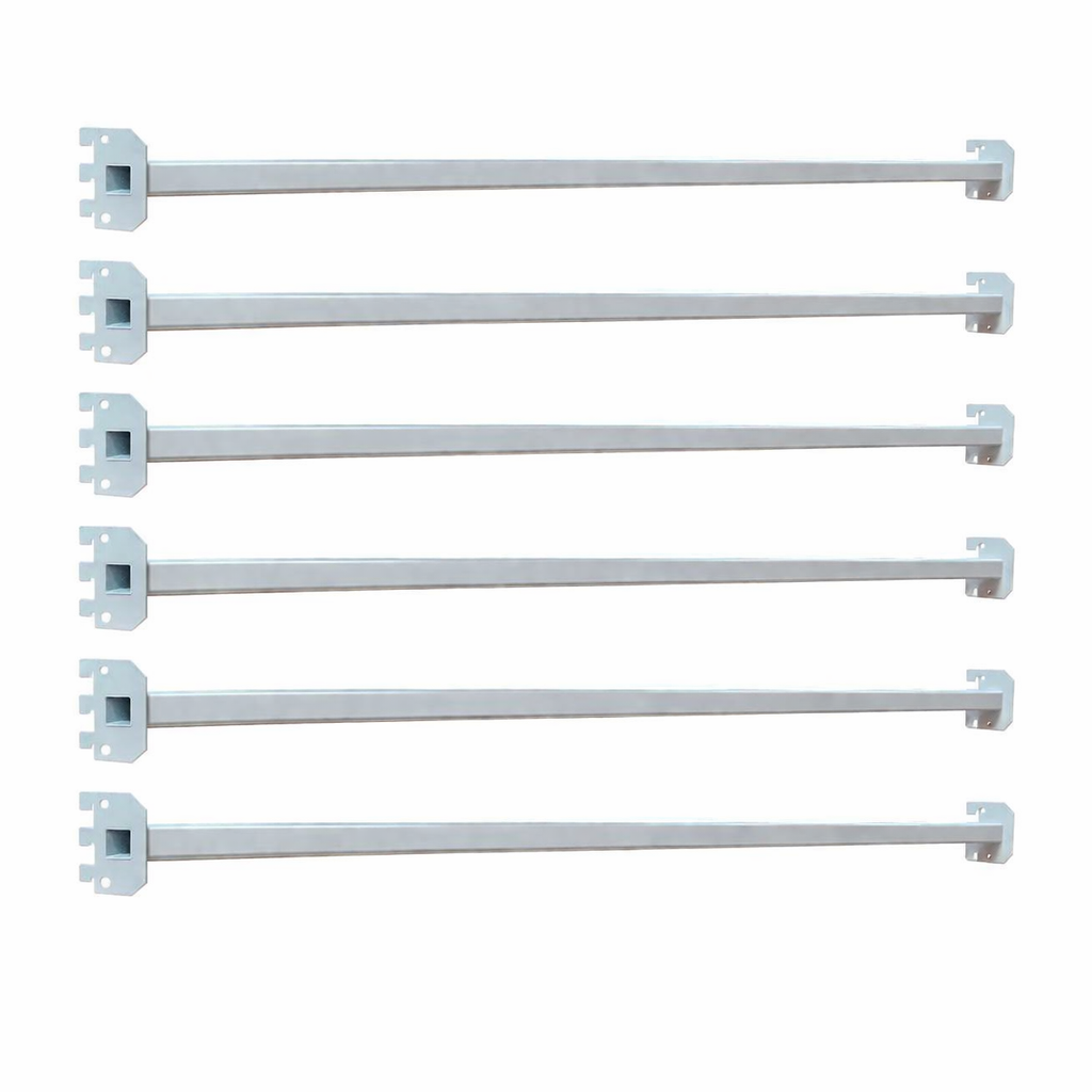 Kit 6 Réguas Para Gondola 91cm - SA Gôndolas