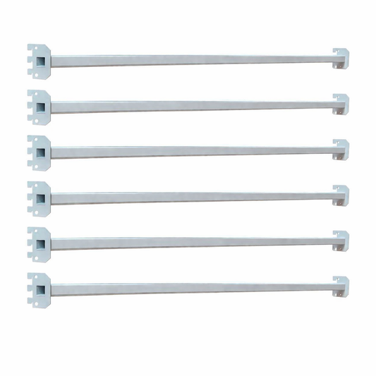 Kit 6 Réguas Para Gondola 91cm - SA Gôndolas