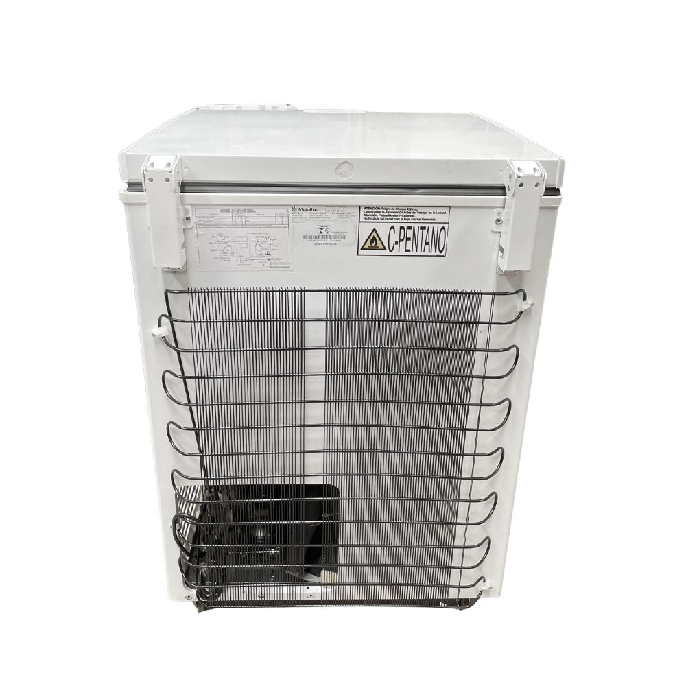 SEMINOVO - Freezer Refrigerador Congelador Horizontal Dupla Ação 166L DA170 127V - Metalfrio