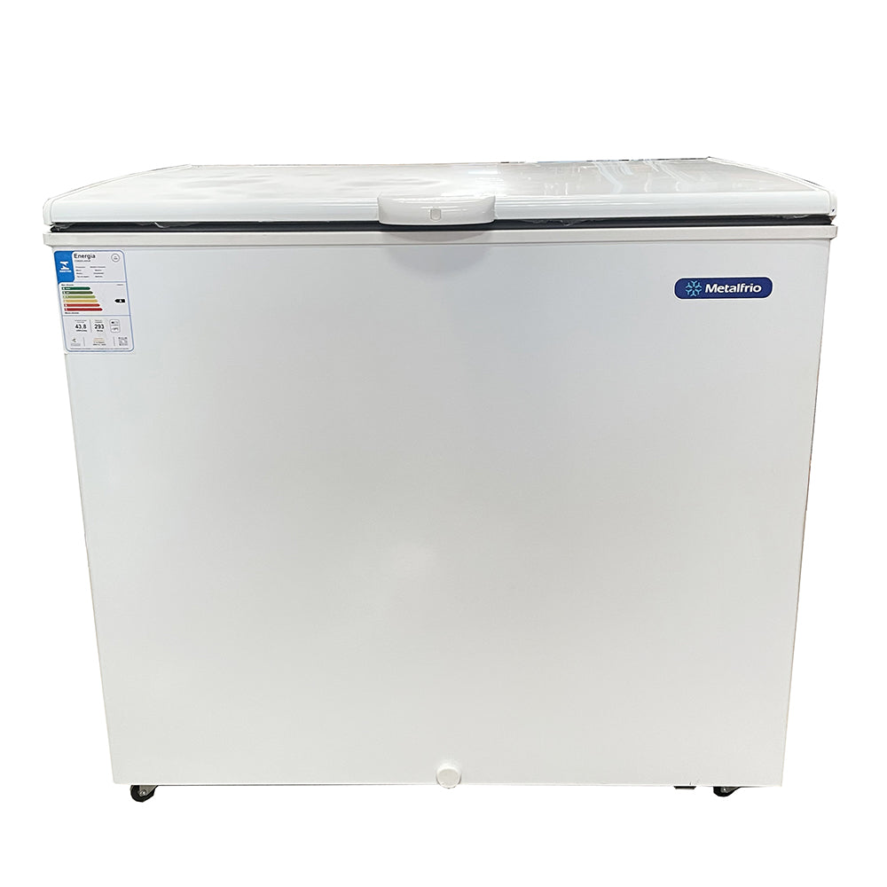 SEMINOVO - Freezer Refrigerador 127V Congelador Horizontal Dupla Ação 293l DA302 Metalfrio
