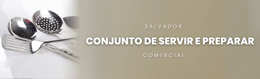 Conjunto Servir e Preparar
