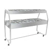 Buffet Estufa de Alimentação Termos Dupla 10 Cubas Quentes e 5 Cubas Frias EAD10T 220V - Venâncio