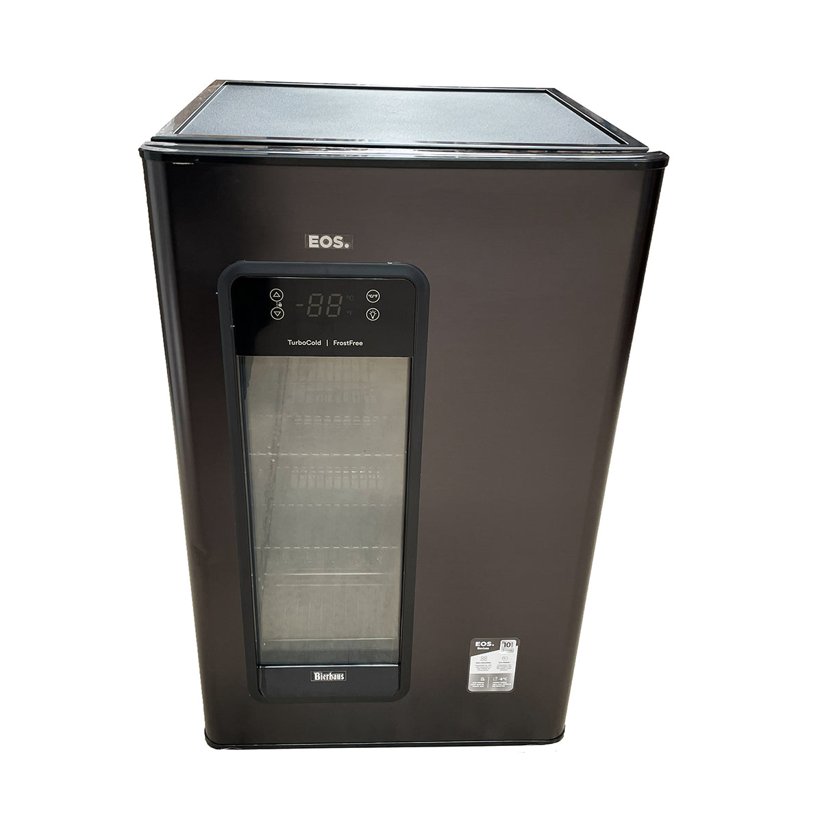 SEMINOVO - Visa Cooler Cervejeira Doméstica Porta Inox Frost Free -6 a 5 ºC 100L ECE110 Bierhaus 127V - EOS