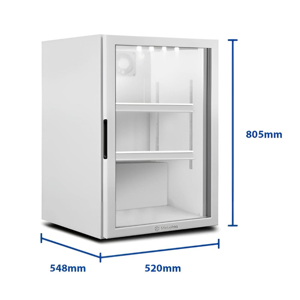 Refrigerador Expositor Vertical Para Bebidas 106/115 Litros Vb11rb Branca 127v - Metalfrio