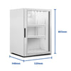 Refrigerador Expositor Vertical Para Bebidas 106/115 Litros Vb11rb Branca 220v - Metalfrio