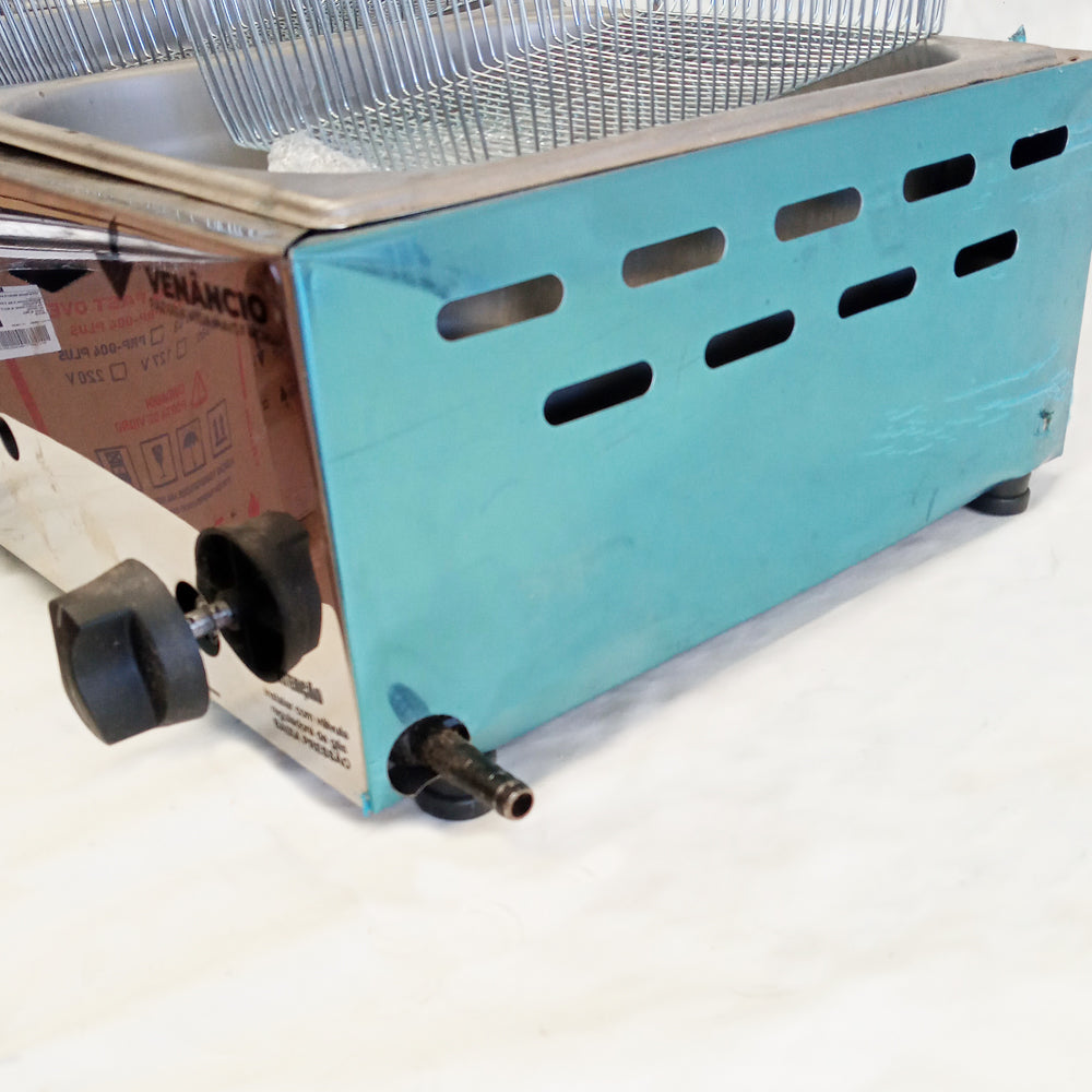 SEMINOVO - Fritador Gás Óleo 2 Cubas 1/2 SFG212 - Venâncio