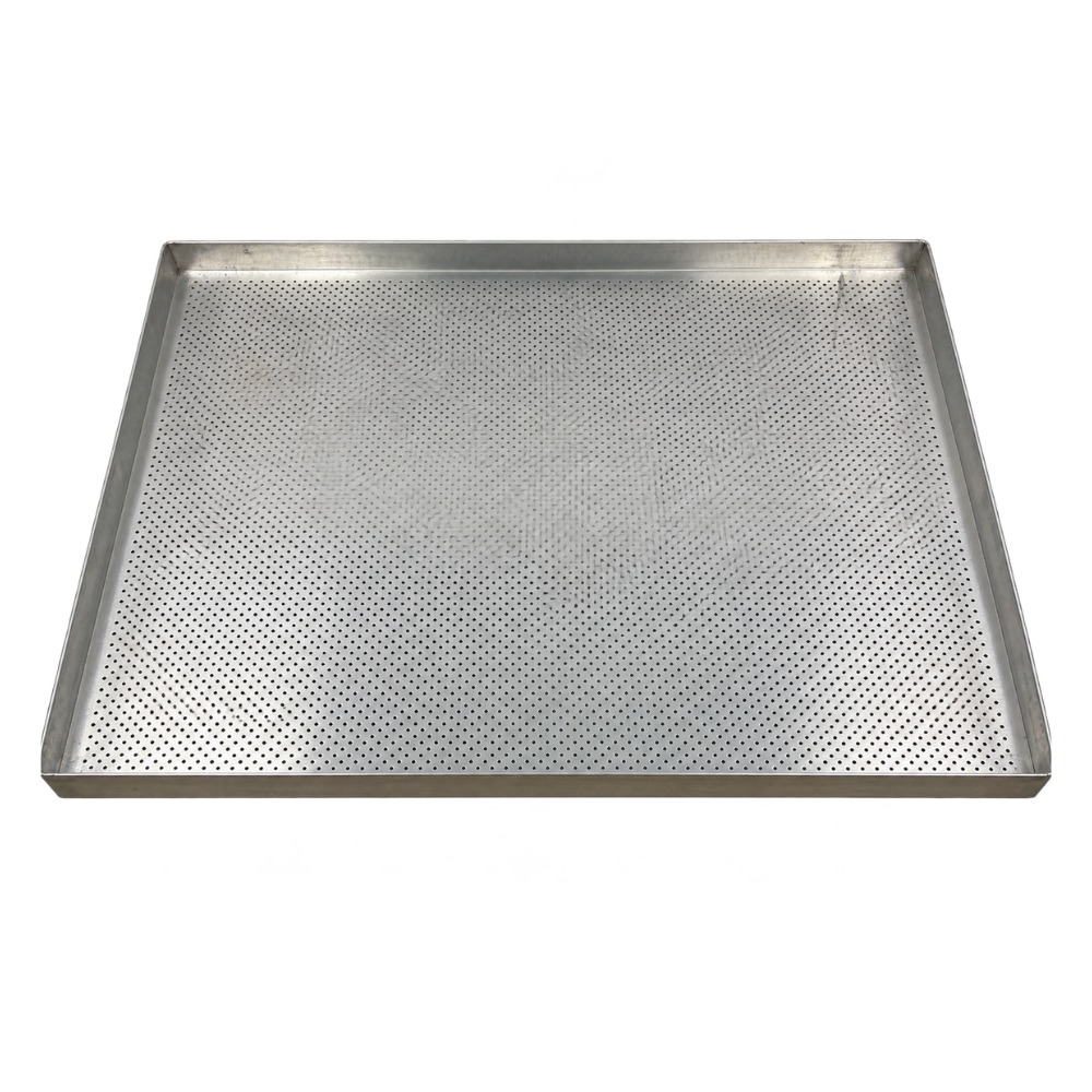 SEMINOVO - Kit  4 Assadeiras Perfuradas Alumínio 58cm x 70cm