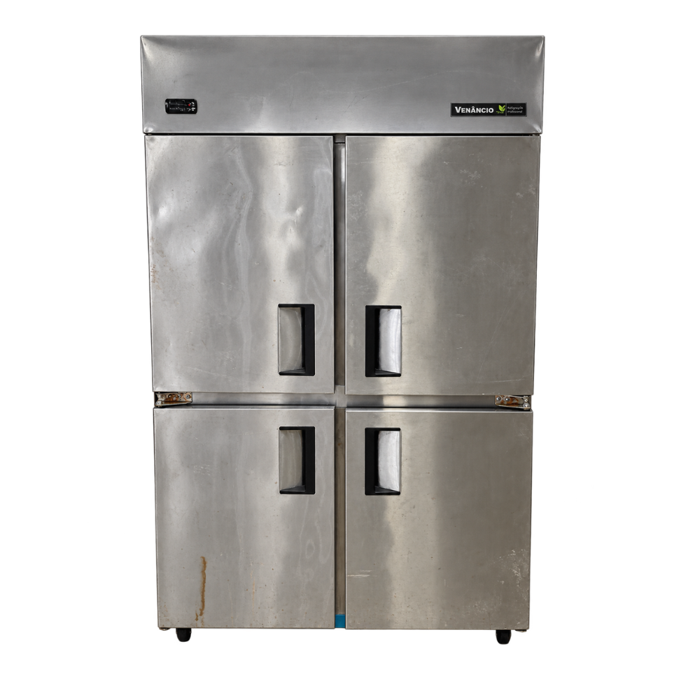 SEMINOVO - Refrigerador Vertical 4 Portas Inox Ext Comercial  MCECV4P 220V - VENANCIO