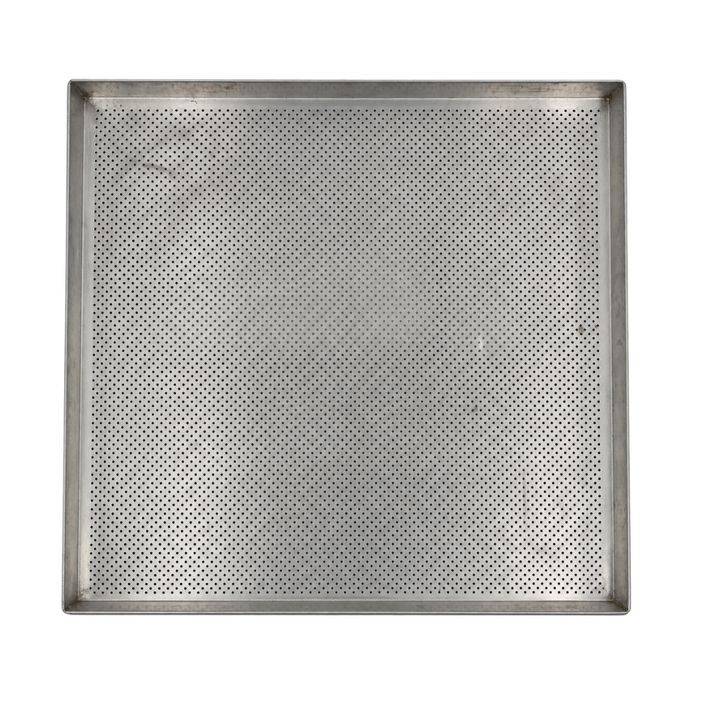 SEMINOVO - Kit  4 Assadeiras Perfuradas Alumínio 58cm x 70cm