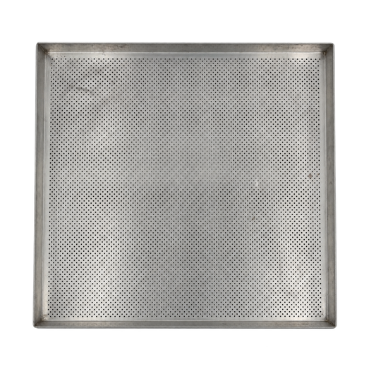 SEMINOVO - Kit  4 Assadeiras Perfuradas Alumínio 58cm x 70cm