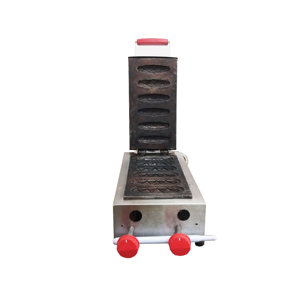 SEMINOVO - Prensa Gás de Crepes Suíço 06 Cavidades PRK-60g Style - Progás