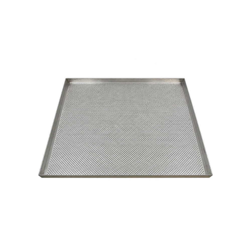 SEMINOVO - Kit  4 Assadeiras Perfuradas Alumínio 58cm x 70cm