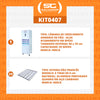Kit - Armário Crescimento Vazio 20 Níveis + 20 Esteiras - Imeca