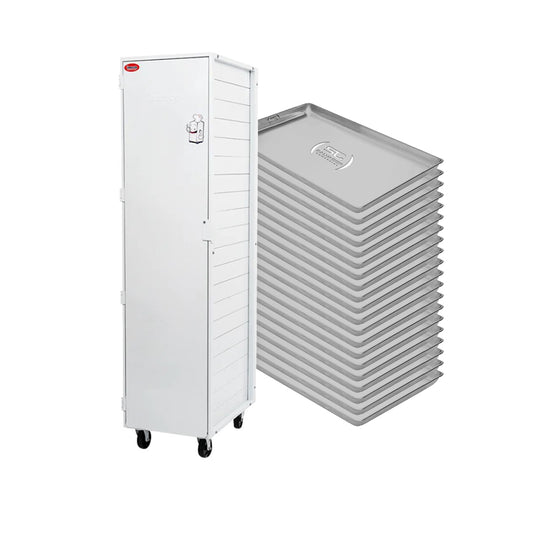 Kit - Armário Crescimento 20 Níveis 60x40 AC20 + 20 Assadeiras Forma Alumínio - Imeca