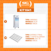 Kit - Armário Crescimento 20 Níveis 58x70 Ac20 + 20 Esteiras Flandres 50g - Imeca