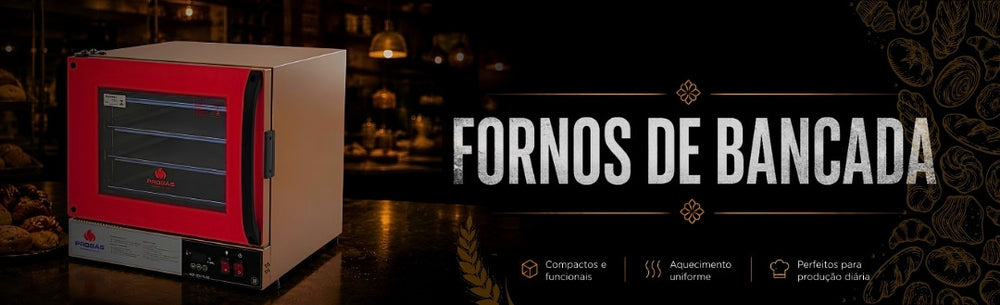 Forno de Bancada Padaria