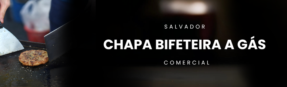 Chapa Bifeteira a Gás