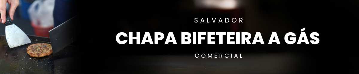 Chapa Bifeteira a Gás