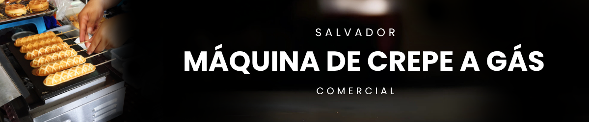 Máquina de Crepe a Gás