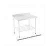 SEMINOVO - Mesa Bancada Multiuso Inox Tampo Espelho Pintada 90x70 - Refrimate