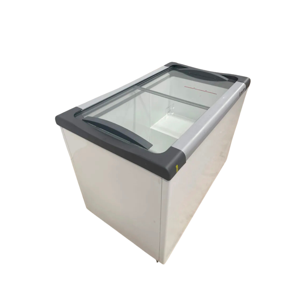 SEMINOVO - Freezer Horizontal 220V Tampa de Vidro Congelados 230 Litros NF30 - Metalfrio