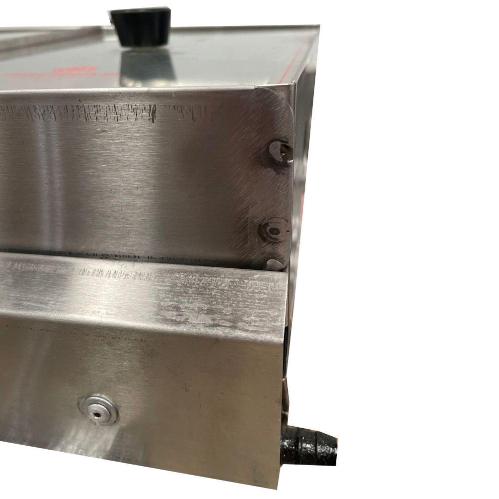 SEMINOVO - Molheira 3 Cubas (Duas Quentes) Tampa de Vidro a Gás PR-03G - Progás