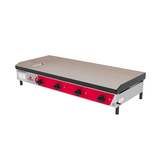 Chapa Lanche Bifeteira a Gás Profissional 6,3mm Inox PR-1200G - Progás