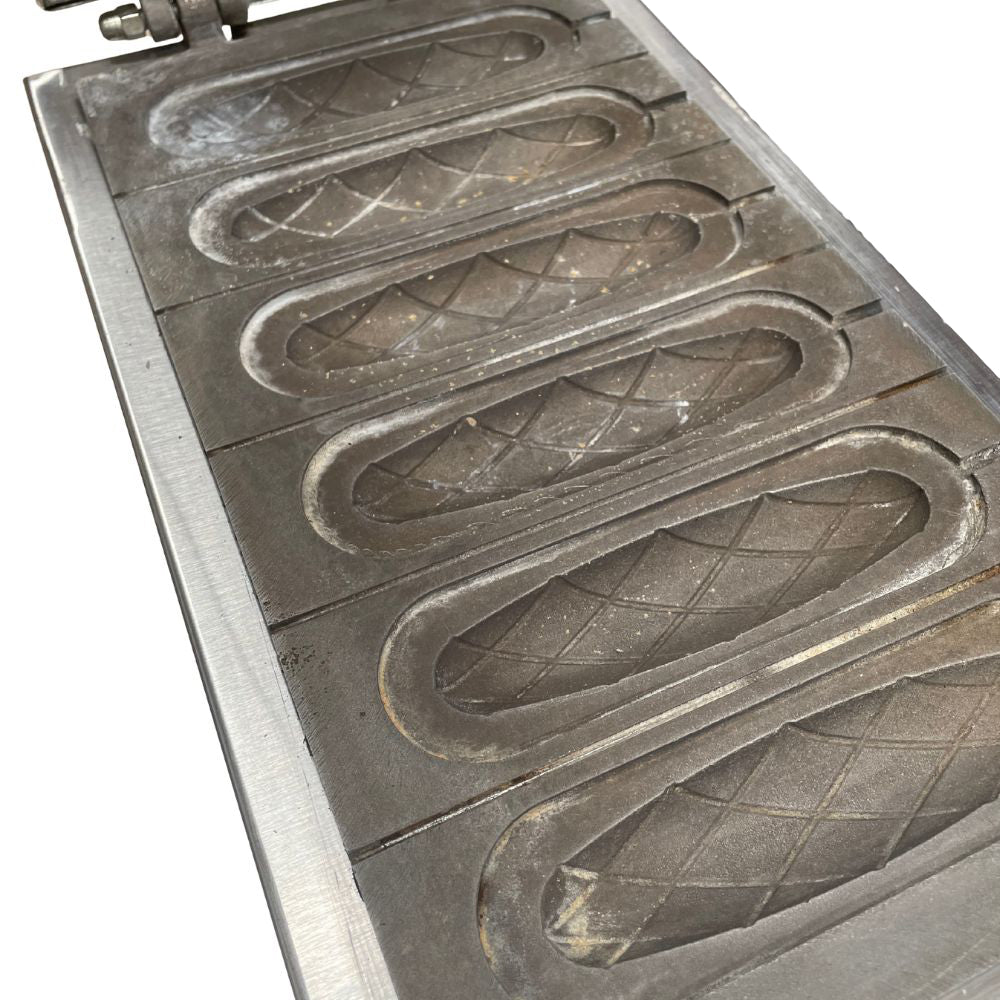 SEMINOVO - Prensa Gás de Crepes Suíço 06 Cavidades PRK-60g Style - Progás