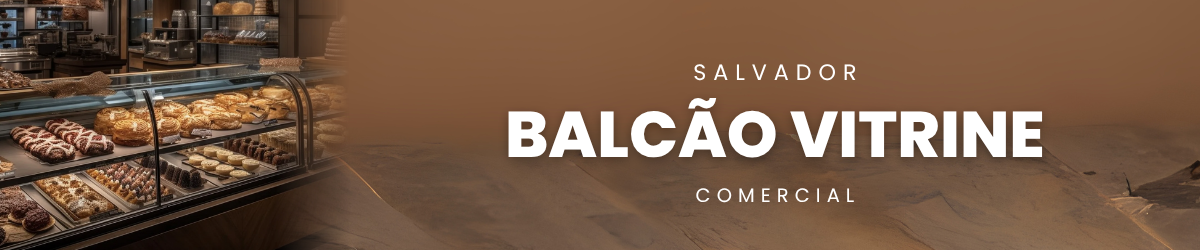 Balcão Vitrine Confeitaria