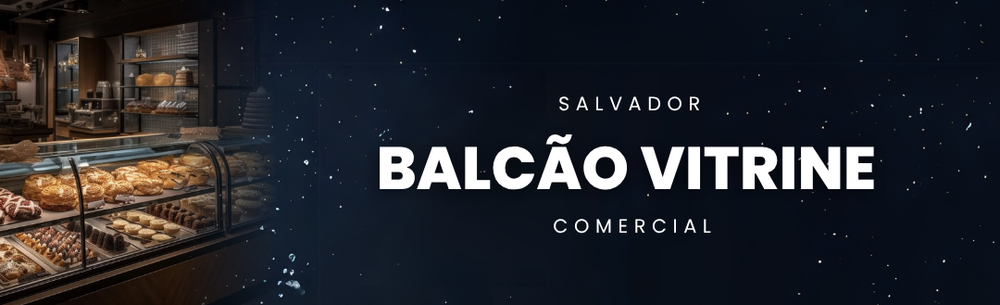 Balcão Vitrine Confeitaria