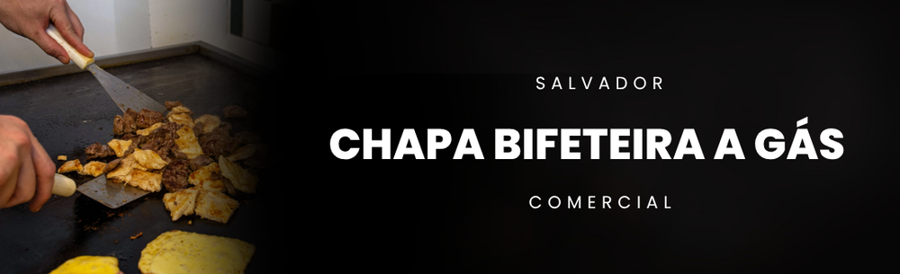Chapa Bifeteira a Gás