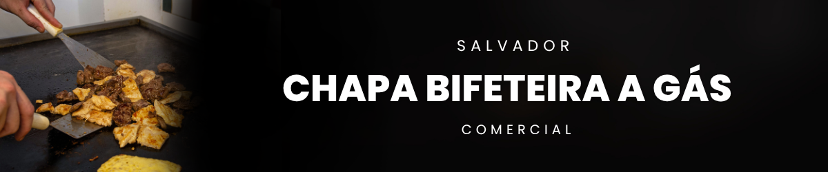 Chapa Bifeteira a Gás