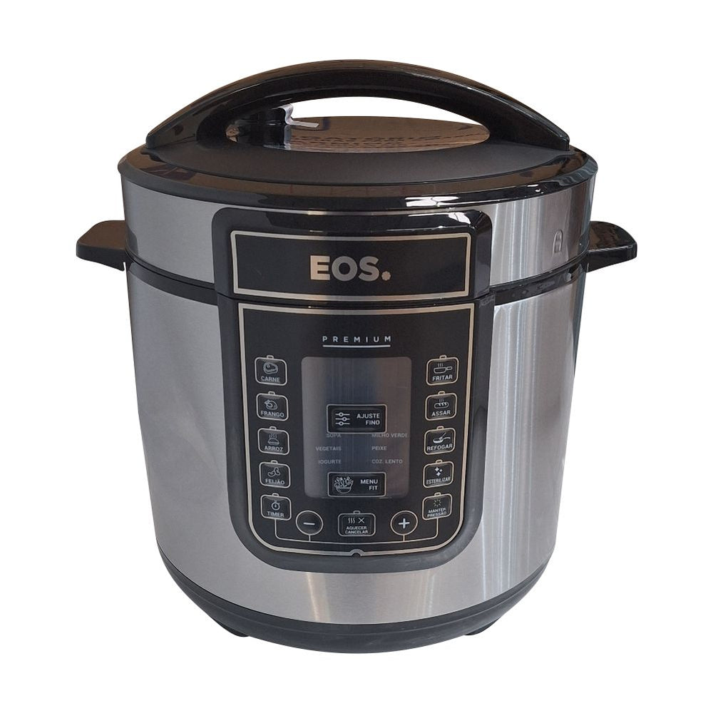 Semi - Panela de Pressão Elétrica Multicooker Digital Inox 6l Epp60di 220v - Eos