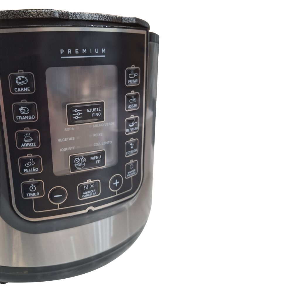 Semi - Panela de Pressão Elétrica Multicooker Digital Inox 6l Epp60di 220v - Eos