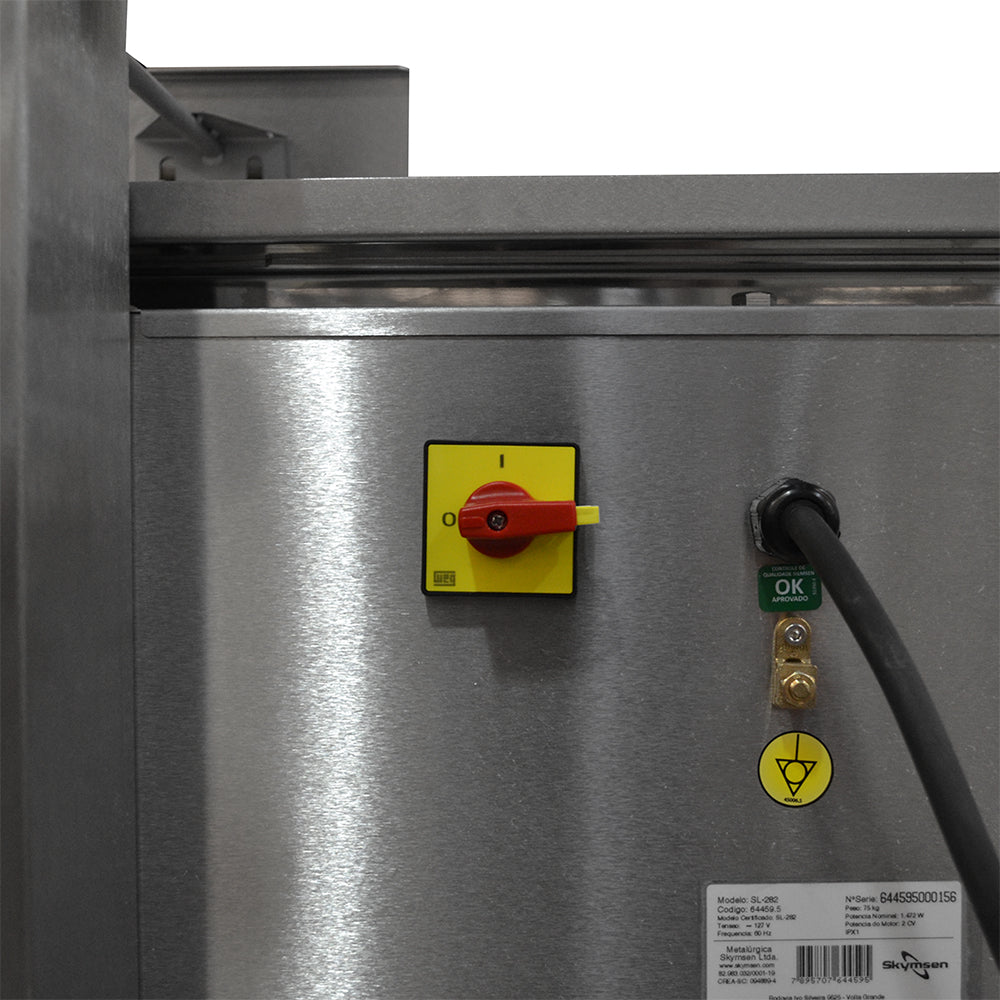 Serra Fita Profissional Inox Para Açougue 2,82m 2CV SL282 220V – Skymsen