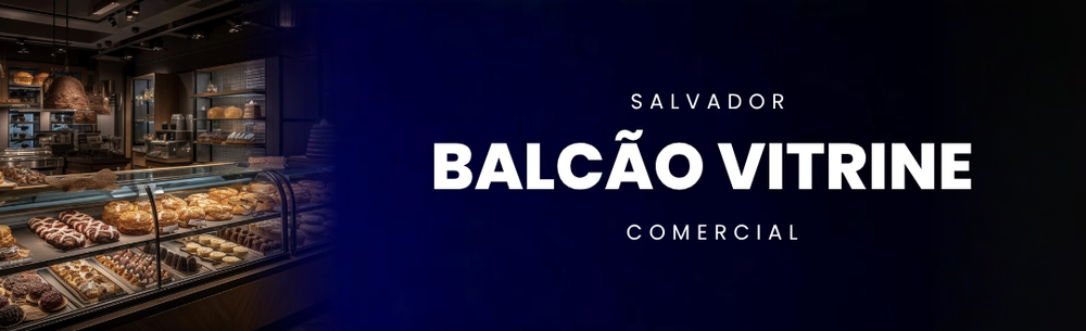 Balcão Vitrine Confeitaria