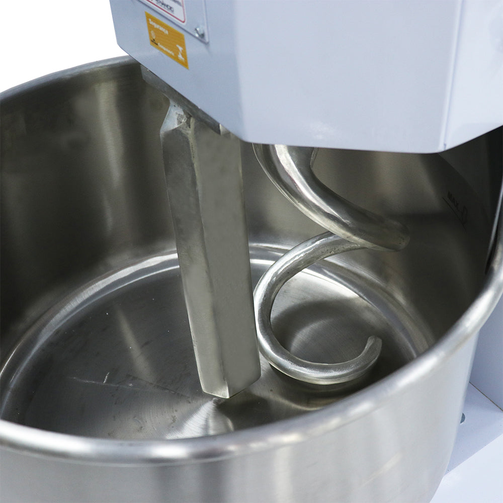 Amassadeira Espiral Pão Trifásica 2 Velocidades 40Kg massa VAES40 380 V Trifásico - Venâncio