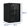 Refrigerador Expositor Vertical para Bebidas 106/115 Litros VB11RL Preto 220V - Metalfrio