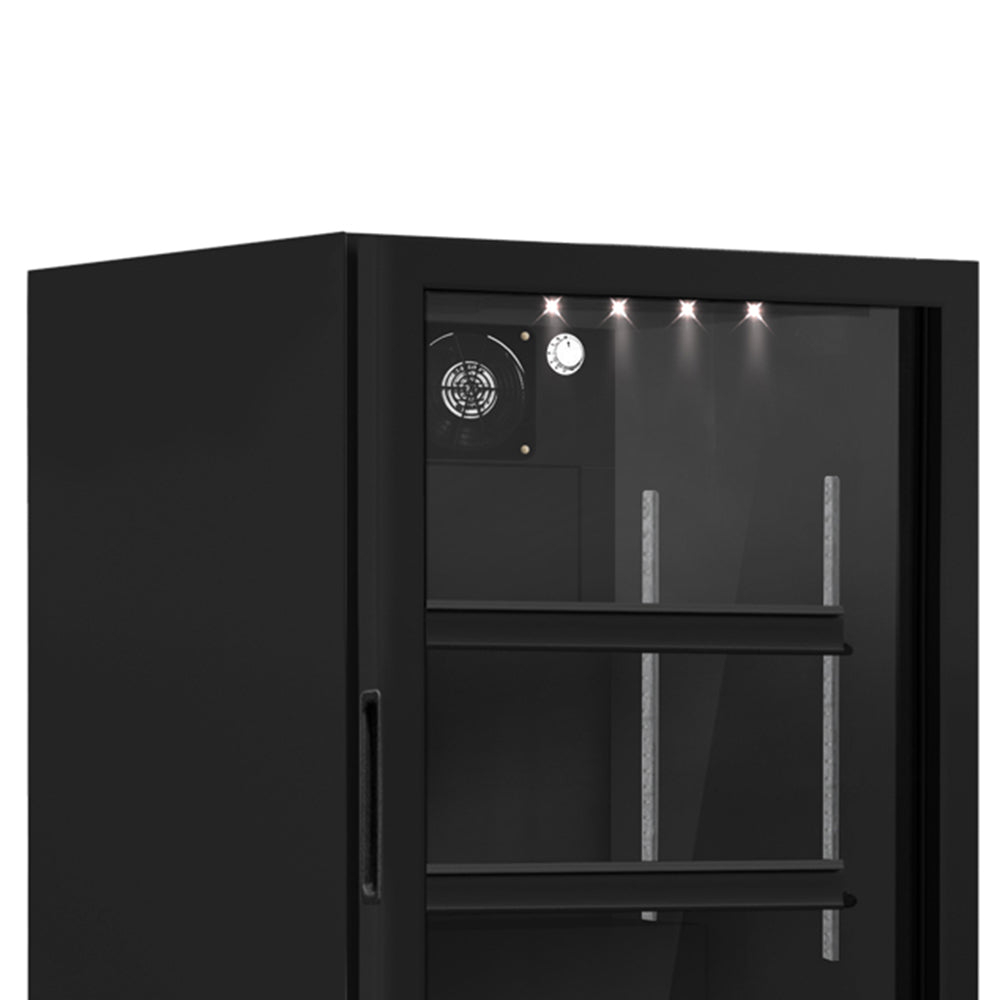 Frigobar 106/115 Litros Refrigerador Expositor Preto VB11RL 220V - Metalfrio