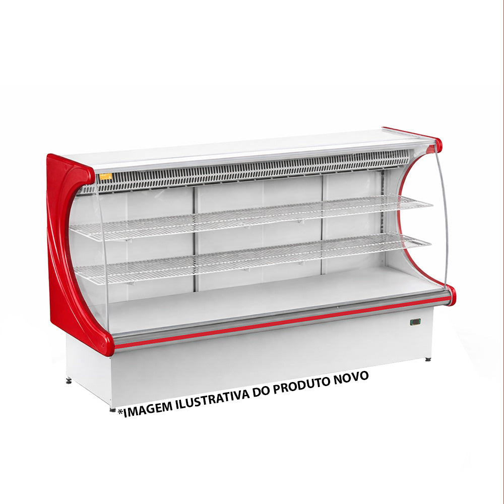 SEMINOVO - Balcão Confeitaria Panorâmica Refrigerada Placa Fria 1,80m VPRPF1800 220V - Refrimate