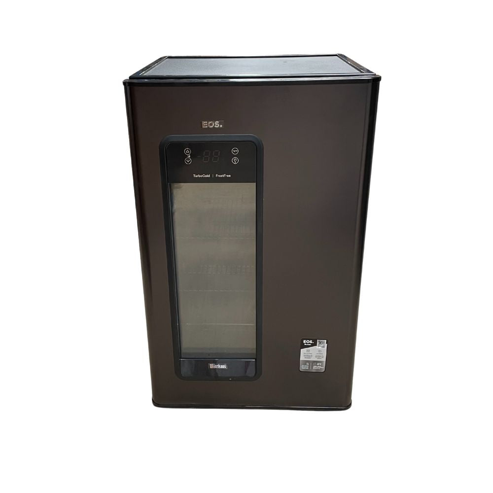 SEMINOVO - Visa Cooler Cervejeira Doméstica Porta Inox Frost Free -6 a 5 ºC 100L ECE110 Bierhaus 127V - EOS
