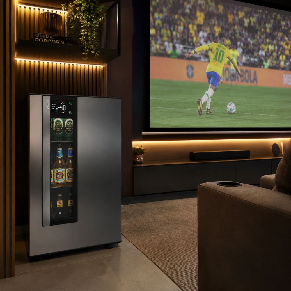 SEMINOVO - Cervejeira Beer Maxx One Inverter 98L Porta Inox Digital +2 a -6ºc VN12TPI 127V - Metalfrio