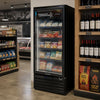 SEMINOVO - Freezer Conservador Vertical Dupla Ação Porta de Vidro 512 Litros Vf55AH All Black 127v - Metalfrio