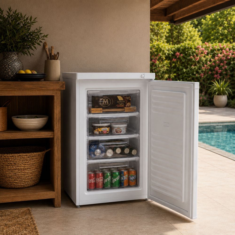 SEMINOVO - Freezer Vertical Eco Gelo Compacto -18 ºc 85L EFV100 127V - Eos