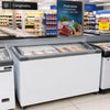 SEMINOVO - Freezer Horizontal Tampa de Vidro Congelados 318 Litros NF40 - Metalfrio 127V