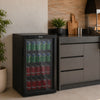 SEMINOVO - Refrigerador Expositor Vertical 124L Eco Gelo Preto EEV120P 127V - EOS