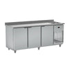 Balcão Câmara de Serviço Refrimate BSR2000 com 2 metros, refrigerado com ar forçado e cuba, ideal para estabelecimentos comerciais.